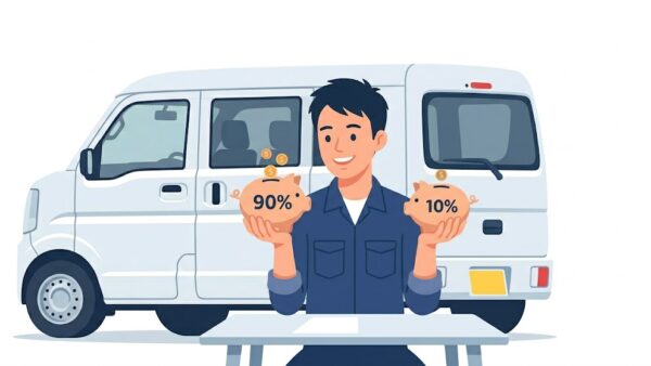 軽貨物のロイヤリティ相場は10〜15%！未経験が「中抜き」で損しないための賢い会社選び
