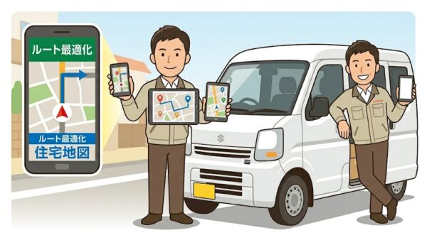 軽貨物ドライバー向けカーナビアプリのおすすめは？住宅地図・ルート最適化で「誤配・ロス」を防ぐ選び方