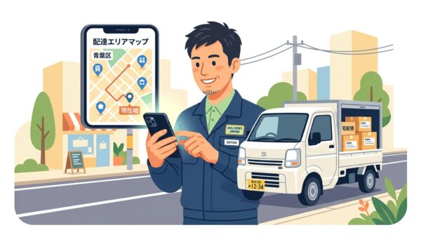 軽貨物の地図は「暗記」不要？未経験者が道に迷わずスムーズに配達するコツと覚え方
